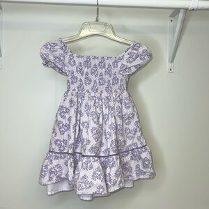 Joie Purple Floral Dress- 5 Girl
